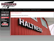 Tablet Screenshot of haltness.com